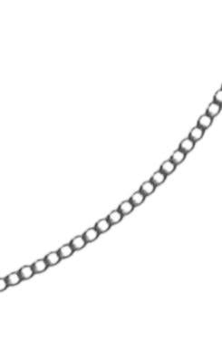 9ct hot sale silver chain