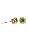 9ct Gold Stud Earrings with Semi-Precious Stones