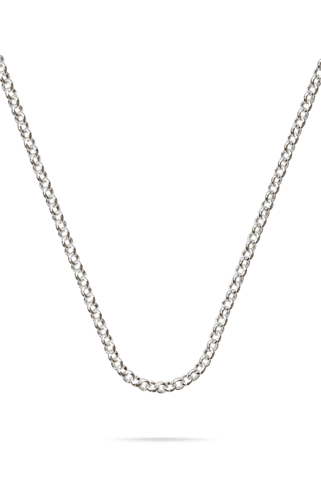 Sterling Silver Slim Belcher Chain