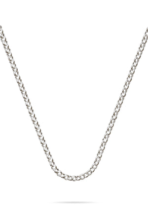 Sterling Silver Slim Belcher Chain