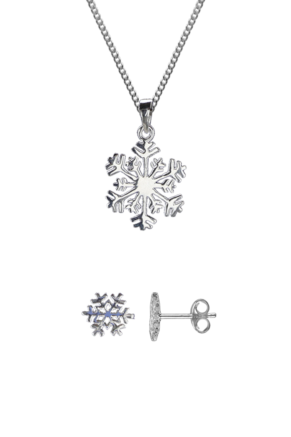 Silver Snowflake Pendant