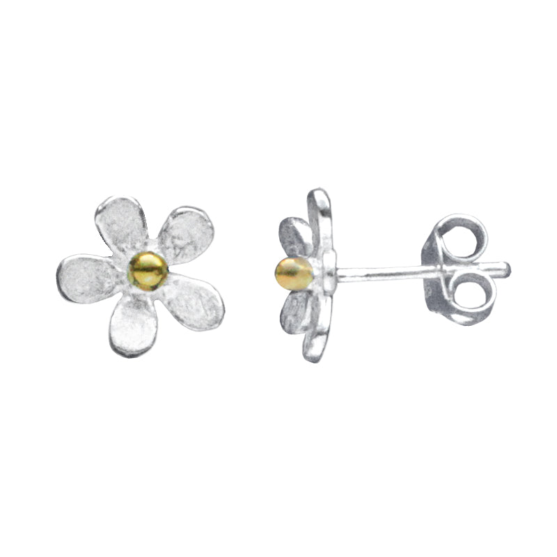 Camomile Flower Stud Earrings