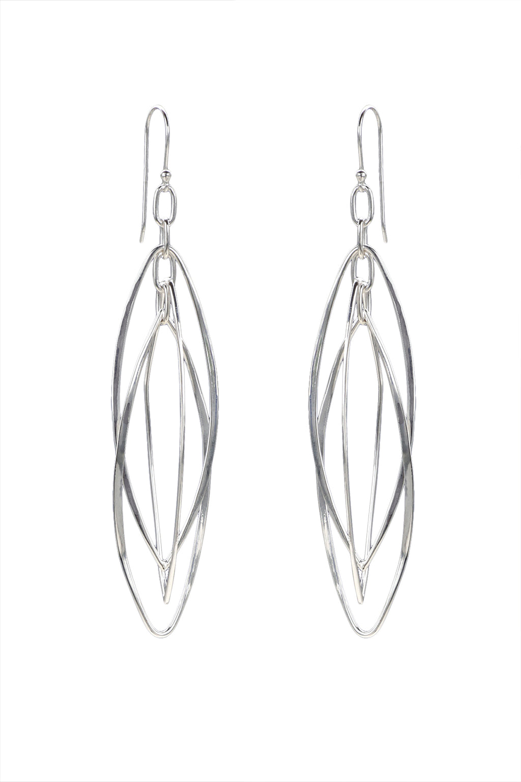 Sterling Silver Chandelier Earrings