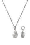 Coffee Bean Pendant and Chain