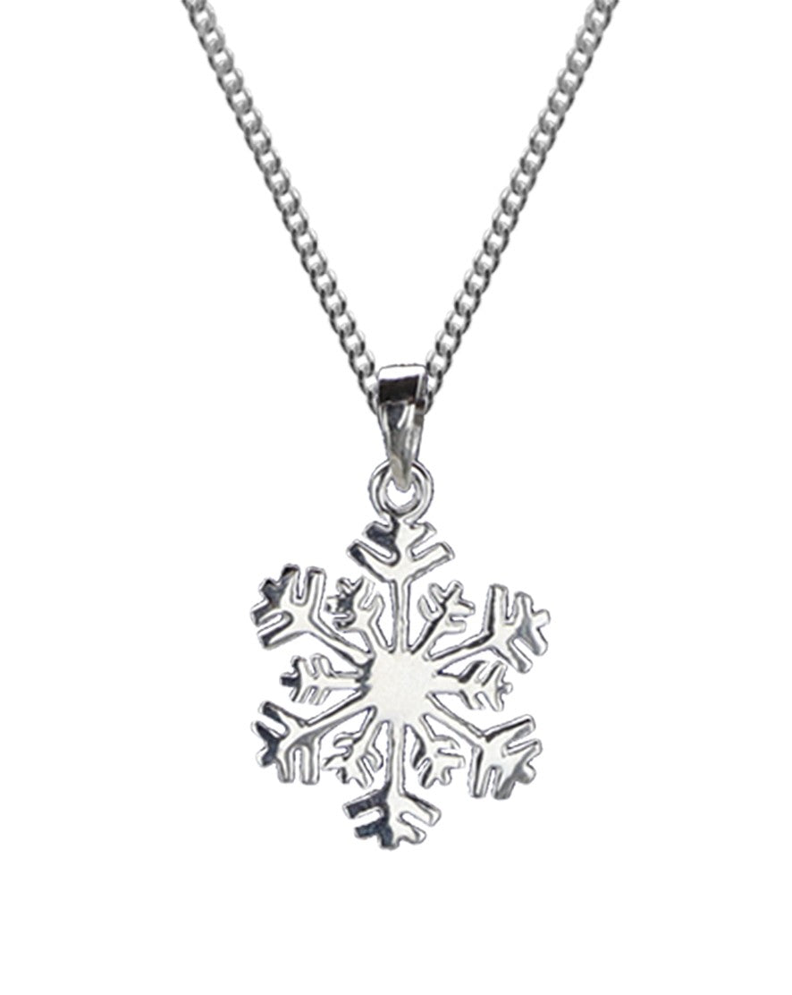 Silver Snowflake Pendant