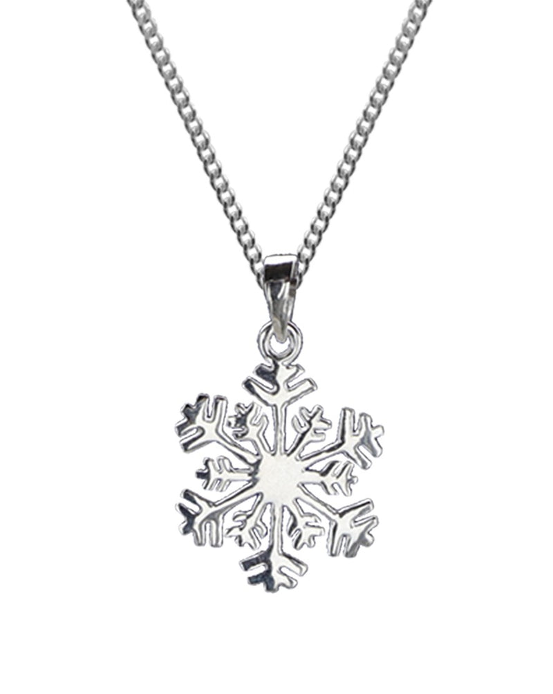 Silver Snowflake Pendant