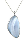 Double-Sided Shell Pendant & Chain