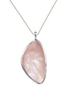 Double-Sided Shell Pendant & Chain