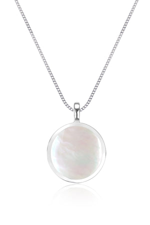 Mother of Pearl Round Pendant