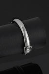 Sterling Silver Domed Bangle