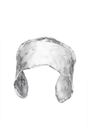 Sterling Silver Chunky Cuff Bangle