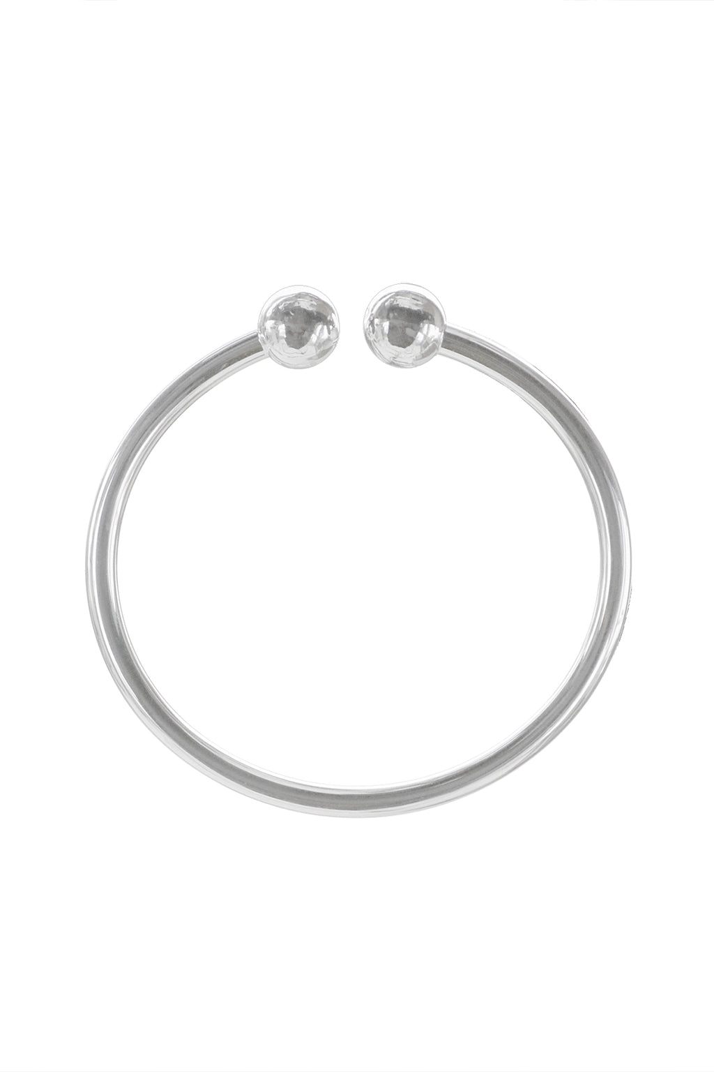 Silver Flexible Torque Bangle