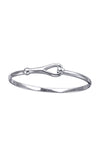 Sterling Silver Tension Bangle