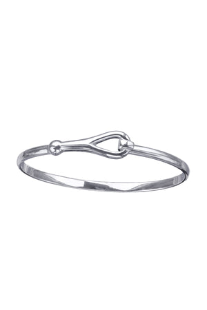 Sterling Silver Tension Bangle