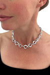 Silver Heavy Twist Necklace