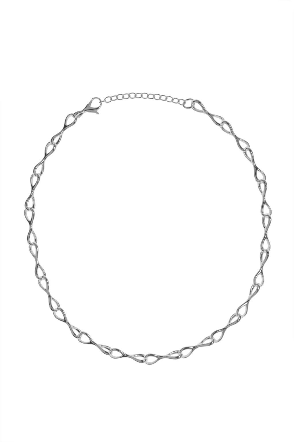 Sterling Silver Keyhole Necklace