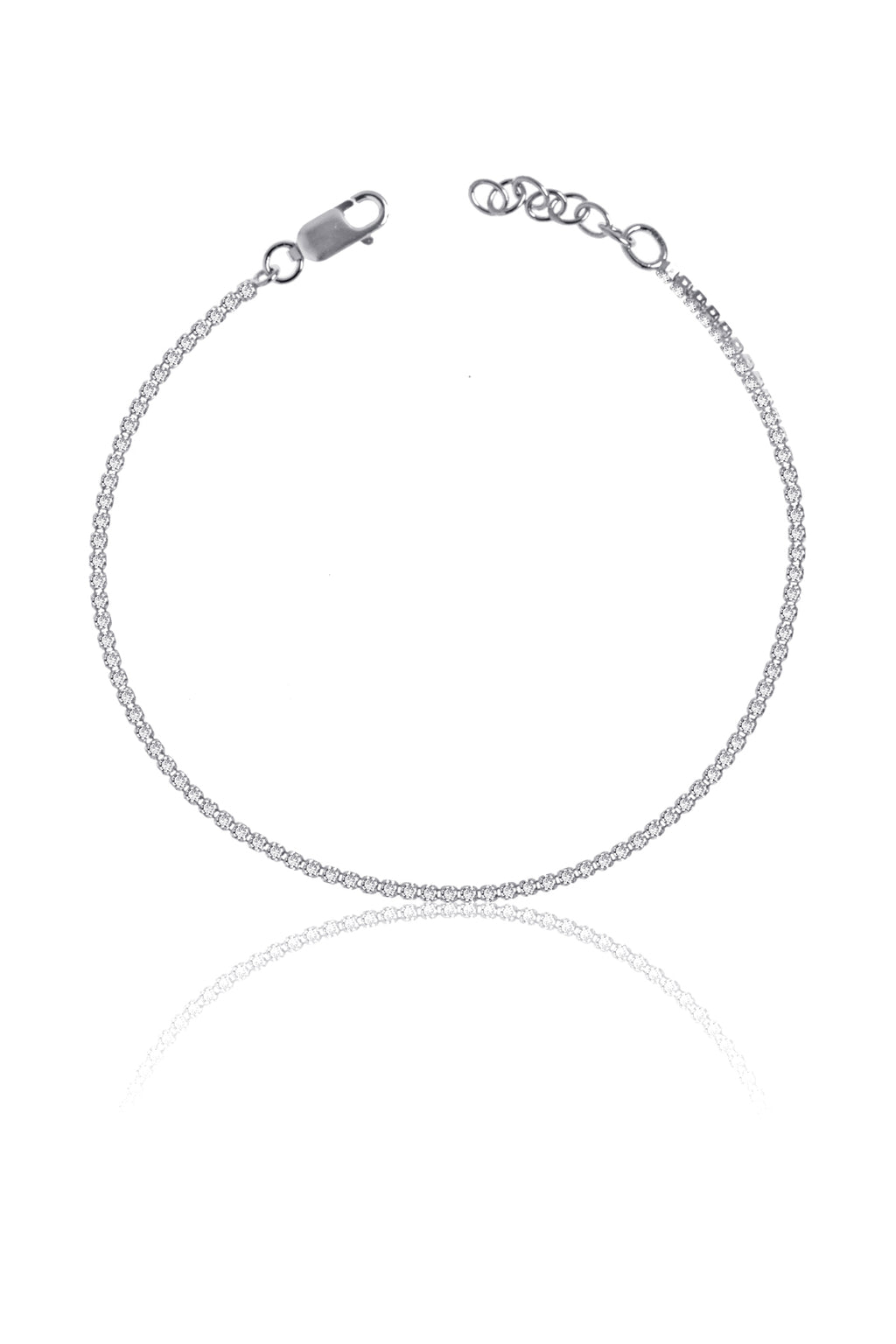 Slim CZ Tennis Bracelets