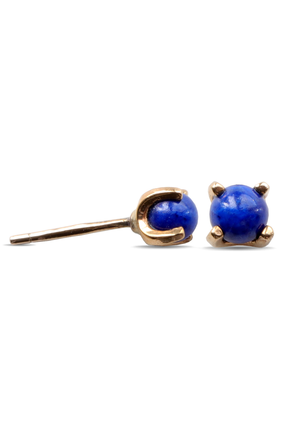 9ct Gold Lapis Lazuli Earrings