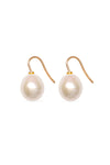 9ct Gold Freshwater Pearl Drop Earrings