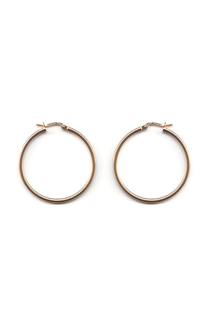 Gold Hoop Earrings | Nina B Jewellery
