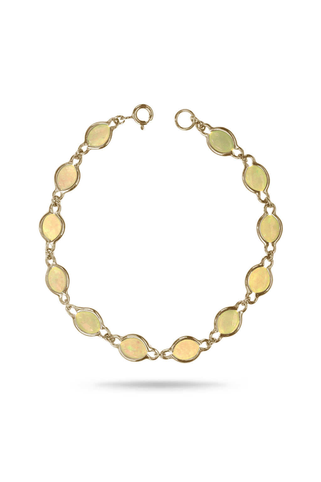 9ct Gold Bracelet with Opals