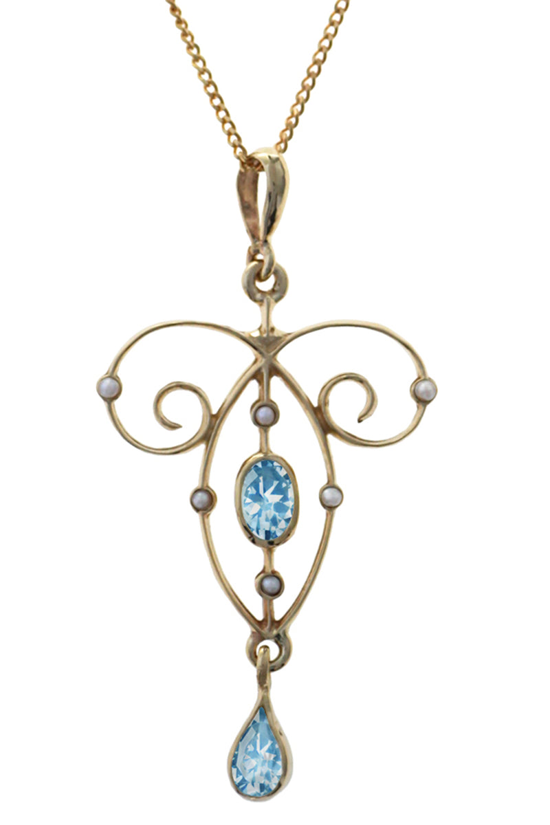 Victorian Gold Pendant | Nina B Jewellery