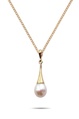 9ct Gold Freshwater Pearl Pendant