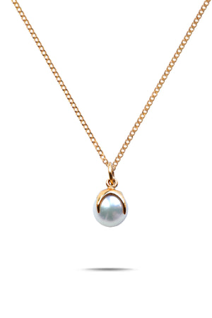 9ct Gold Large Pearl Pendant
