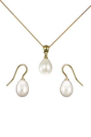 Freshwater Pearl Gold Pendant