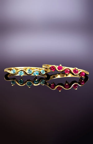 Pink Sapphire Gold Ring