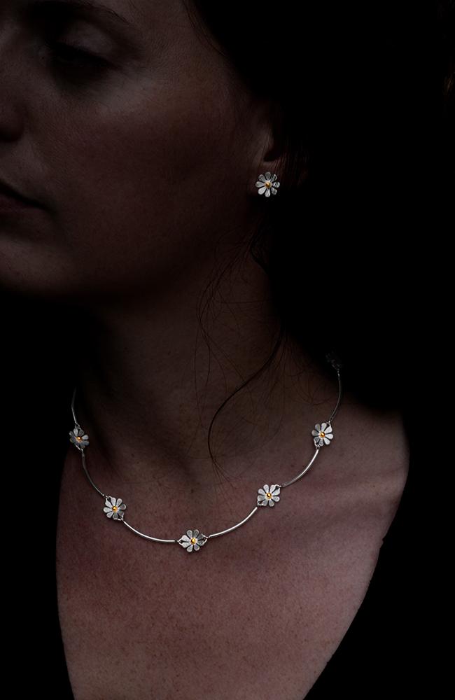 Daisy Chain Necklet Set