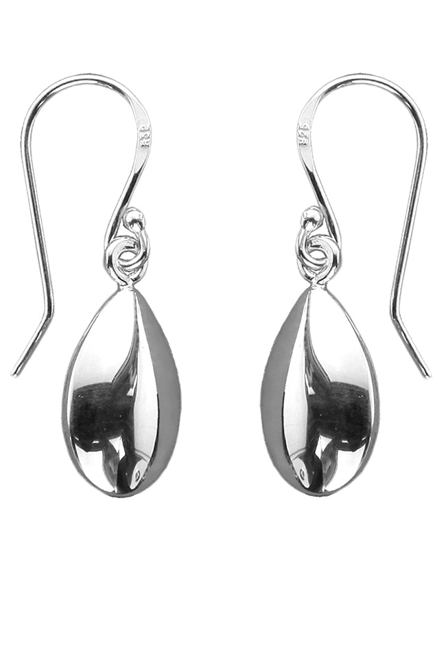 Silver Drop Earrings | Nina B Jewellery