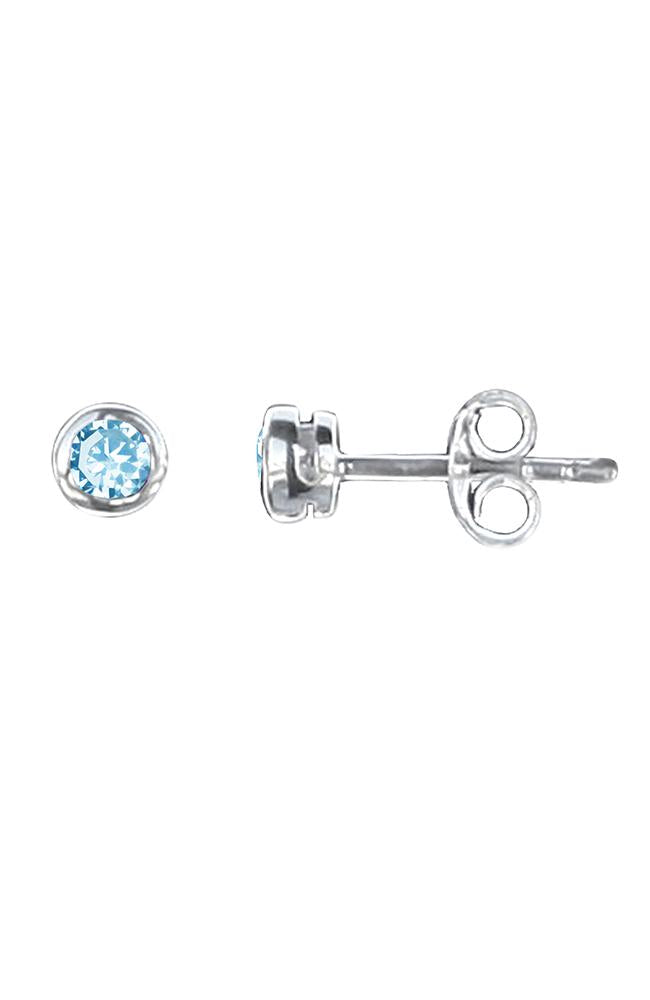 18ct Gold Diamond Stud Earrings (April Birthstone) – Lilia Nash Jewellery