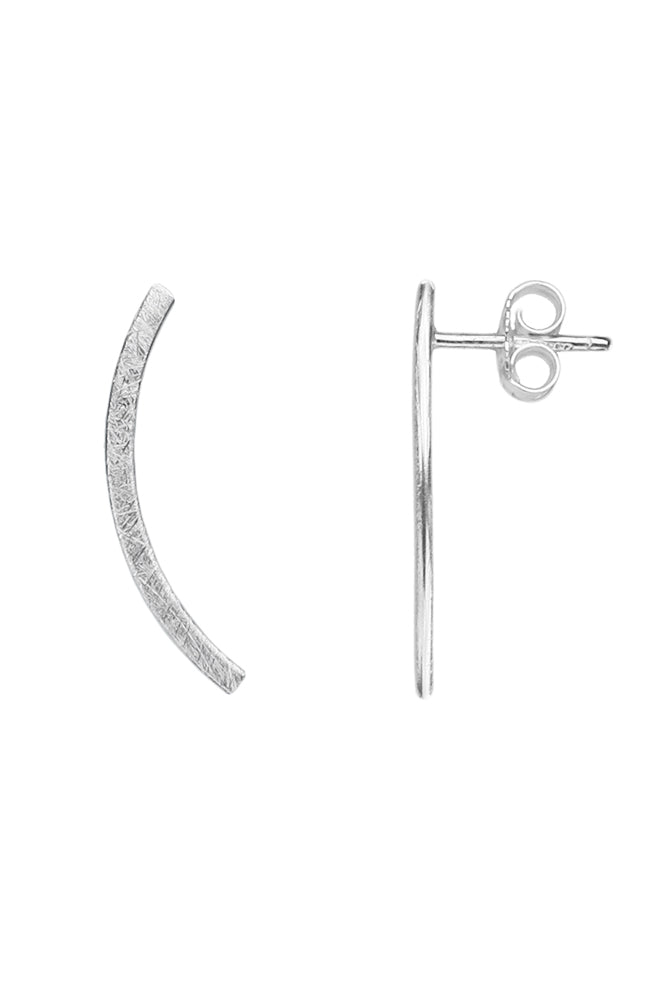 Silver Drop Earrings / Nina B Jewellery