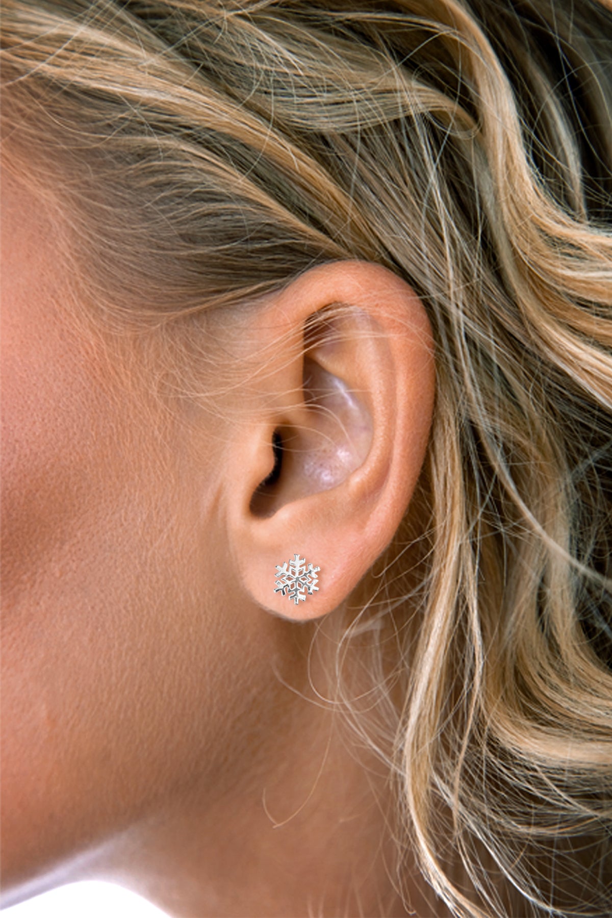 Crystal Snowflake Short Drop Earrings | Earrings | Accessorize UK
