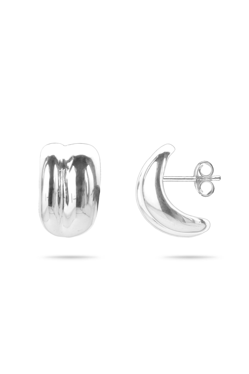 Silver Cumulus Earrings