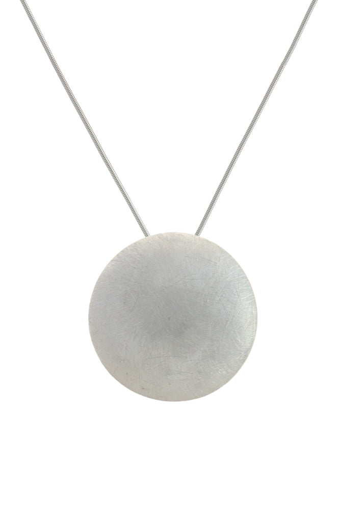 Silver moon pendant / Nina B Jewellery