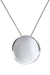 Silver round pendant / Nina B jewellery