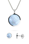 Azulite Round Jewellery Set
