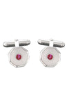 Mother-of-Pearl Octagonal Cufflinks