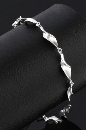 Pegasus Twisted Silver Bracelet