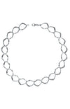 Sterling silver open link necklet / Nina B Jewellery