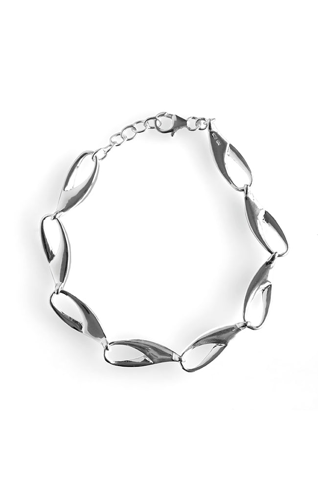 Silver Pincette Bracelet | Nina B Jewellery