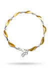 Gold Plated Silver Lily Bracelet