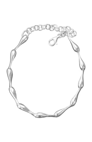Silver droplets bracelet / Nina B Jewellery